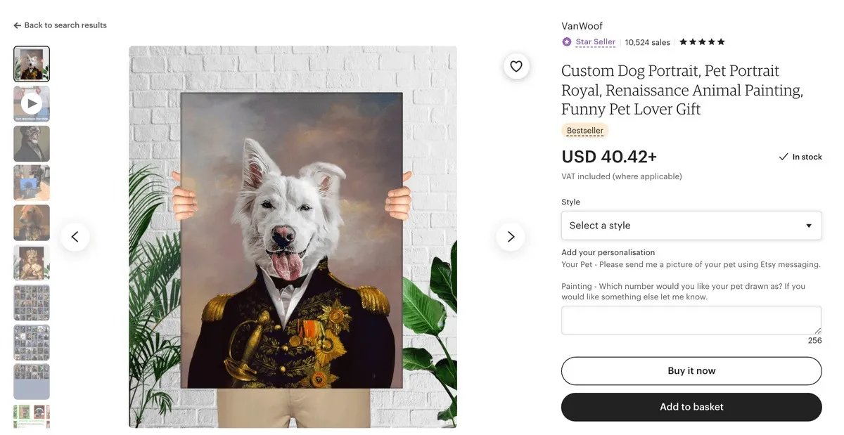 Use high-quality images – Put the most impressive photo at the top